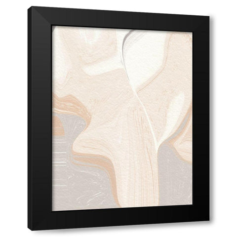 Stone Meditation Black Modern Wood Framed Art Print with Double Matting by Prime, Marcus