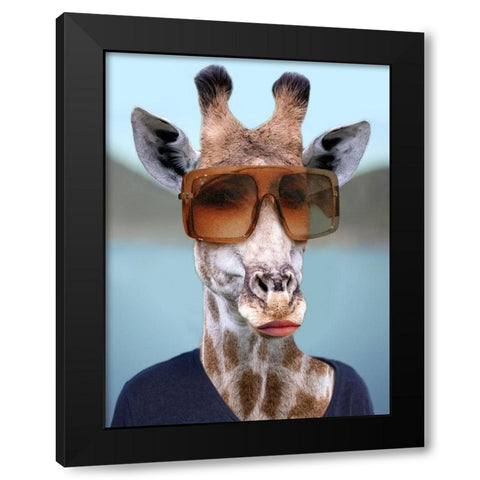 Tall Beauty Black Modern Wood Framed Art Print by Prime, Marcus