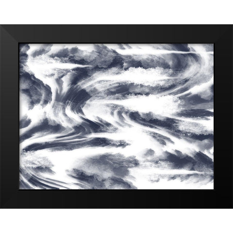 Tie Dye Greatness Black Modern Wood Framed Art Print by Prime, Marcus