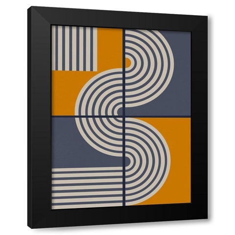 Northwest Structure 1 Black Modern Wood Framed Art Print by Prime, Marcus