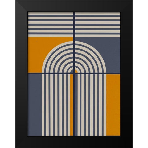 Northwest Structure 2 Black Modern Wood Framed Art Print by Prime, Marcus