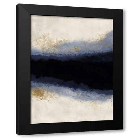 Deep Cavern Black Modern Wood Framed Art Print with Double Matting by Prime, Marcus