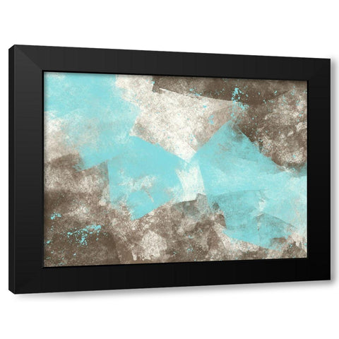 High Top Coastal View Black Modern Wood Framed Art Print with Double Matting by Prime, Marcus