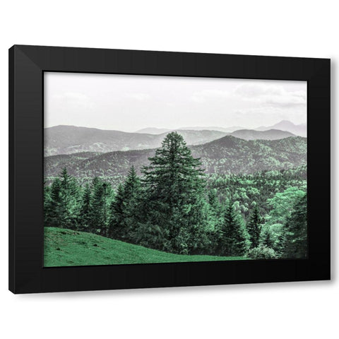 Mountain Beauty Black Modern Wood Framed Art Print by Prime, Marcus