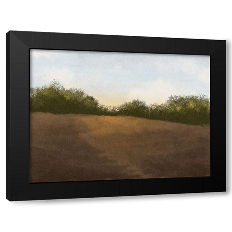 Solitude Walk Black Modern Wood Framed Art Print with Double Matting by Prime, Marcus