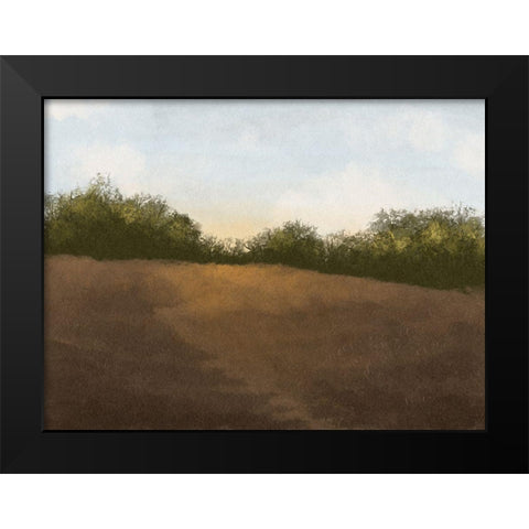Solitude Walk Black Modern Wood Framed Art Print by Prime, Marcus