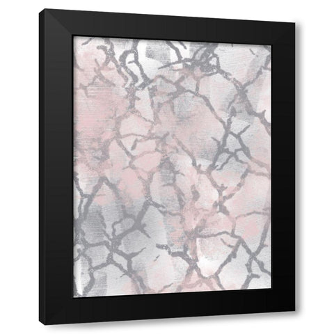 Shattered Visions Black Modern Wood Framed Art Print with Double Matting by Prime, Marcus