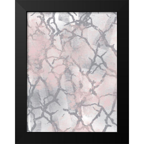 Shattered Visions Black Modern Wood Framed Art Print by Prime, Marcus