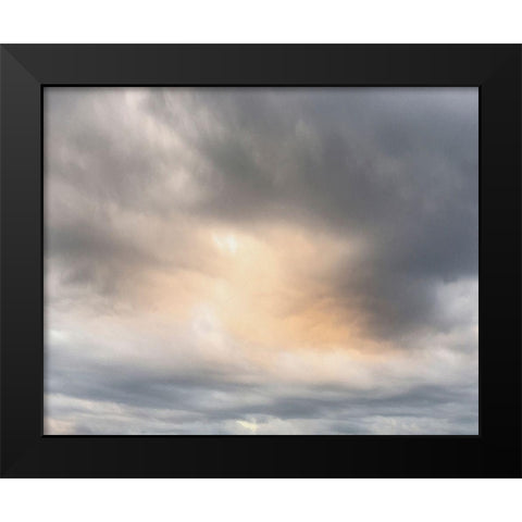 Thru The Heavens 2 Black Modern Wood Framed Art Print by Prime, Marcus