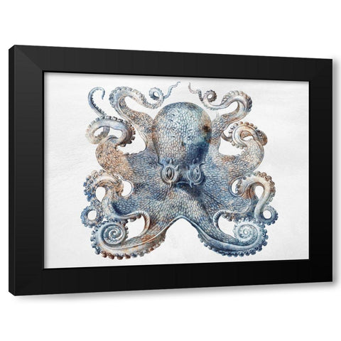 Swimming Ocean Friends 3 Black Modern Wood Framed Art Print by Prime, Marcus