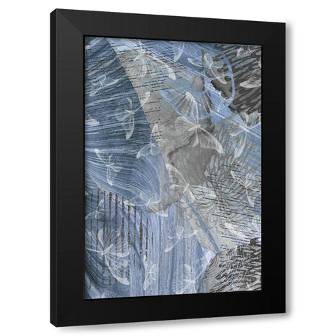 Butterfly Habitat Black Modern Wood Framed Art Print by Prime, Marcus