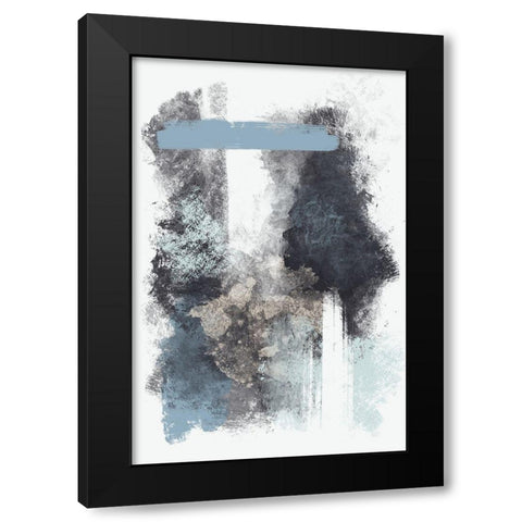 Innocent Brushstroke 2 Black Modern Wood Framed Art Print by Prime, Marcus