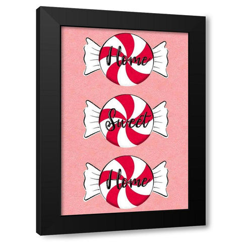 Home Sweet Home Black Modern Wood Framed Art Print by Prime, Marcus