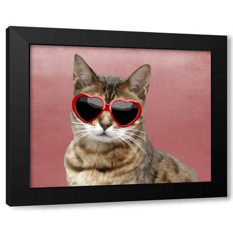 Fabulous Stella Black Modern Wood Framed Art Print with Double Matting by Prime, Marcus