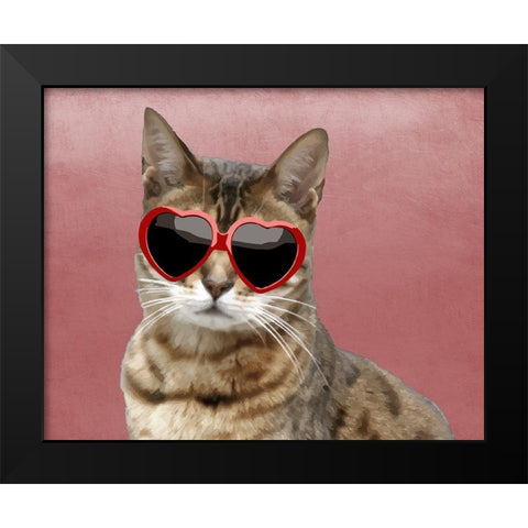 Fabulous Stella Black Modern Wood Framed Art Print by Prime, Marcus