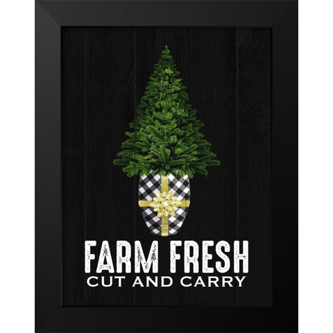 Fresh Cut And Carry Black Modern Wood Framed Art Print by Prime, Marcus