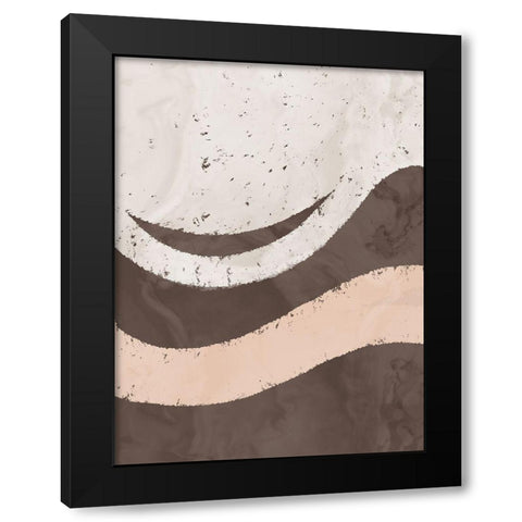 Flowing Winds Black Modern Wood Framed Art Print with Double Matting by Prime, Marcus