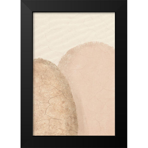 Joining Mountains Black Modern Wood Framed Art Print by Prime, Marcus