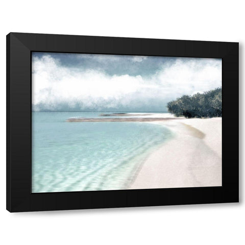 Vacation Life Black Modern Wood Framed Art Print with Double Matting by Prime, Marcus