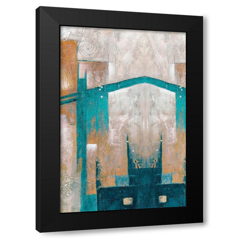 City Views Black Modern Wood Framed Art Print with Double Matting by Prime, Marcus