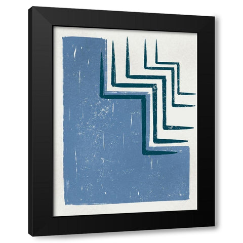 Rising Purpose Black Modern Wood Framed Art Print with Double Matting by Prime, Marcus