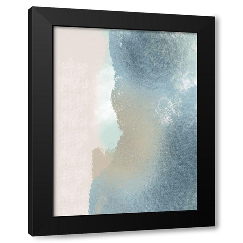 Superimposed Purity Black Modern Wood Framed Art Print by Prime, Marcus