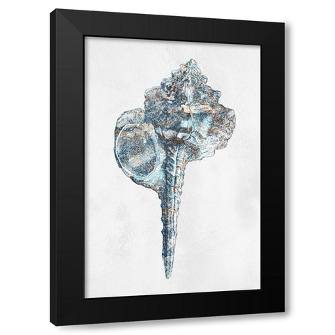 Urban Sea Shell 1 Black Modern Wood Framed Art Print by Prime, Marcus