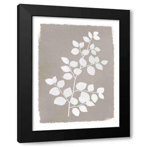 Natural Silhouetted Growth 2 Black Modern Wood Framed Art Print by Prime, Marcus