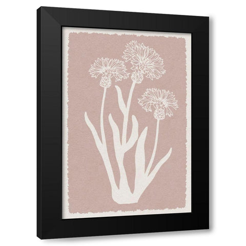 Pastel Florals 2 Black Modern Wood Framed Art Print by Prime, Marcus