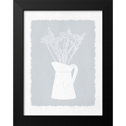 Welcoming Pretty Bouquet 1 Black Modern Wood Framed Art Print by Prime, Marcus