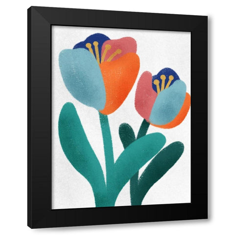 Spring Loaded 1 Black Modern Wood Framed Art Print by Prime, Marcus