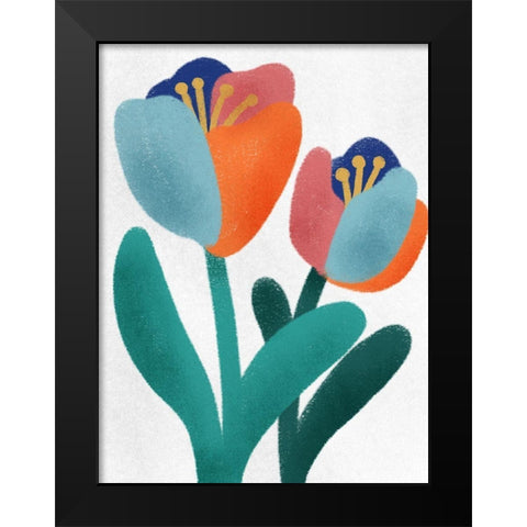 Spring Loaded 1 Black Modern Wood Framed Art Print by Prime, Marcus