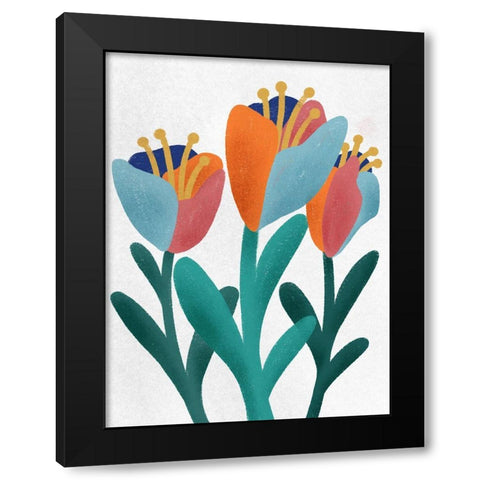 Spring Loaded 2 Black Modern Wood Framed Art Print by Prime, Marcus