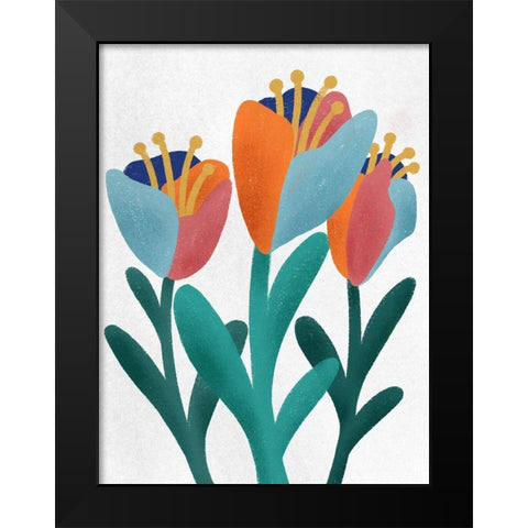 Spring Loaded 2 Black Modern Wood Framed Art Print by Prime, Marcus