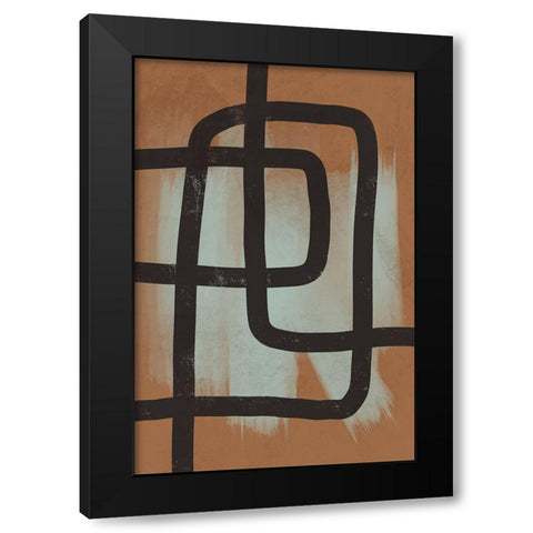 Many Paths Taken 2 Black Modern Wood Framed Art Print with Double Matting by Prime, Marcus