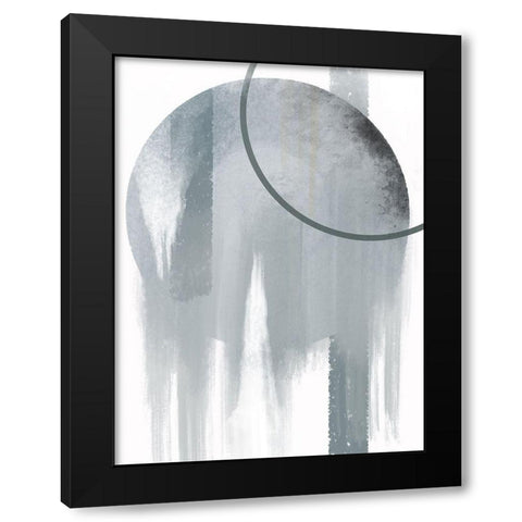 Reflecting Paint 1 Black Modern Wood Framed Art Print by Prime, Marcus