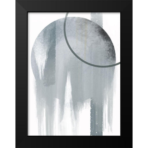 Reflecting Paint 1 Black Modern Wood Framed Art Print by Prime, Marcus