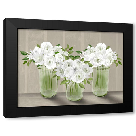 Lovely Bouquet 5 Black Modern Wood Framed Art Print by Prime, Marcus