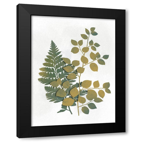 Silhouetted Vegetation 1 Black Modern Wood Framed Art Print by Prime, Marcus