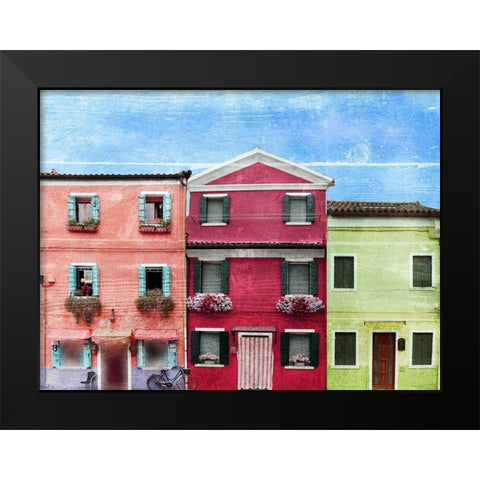Vibrant Homes 3 Black Modern Wood Framed Art Print by Prime, Marcus