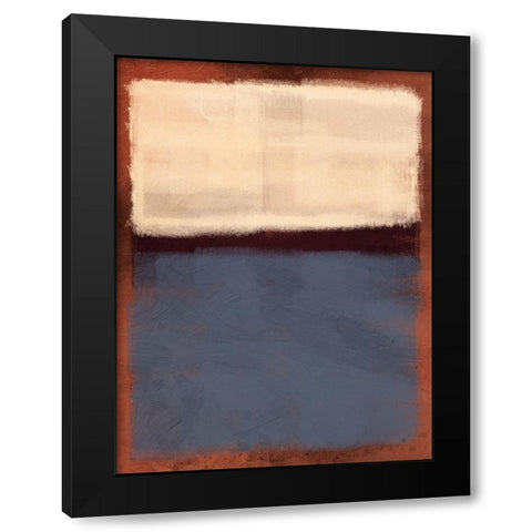 Abstract Burst Black Modern Wood Framed Art Print by Prime, Marcus