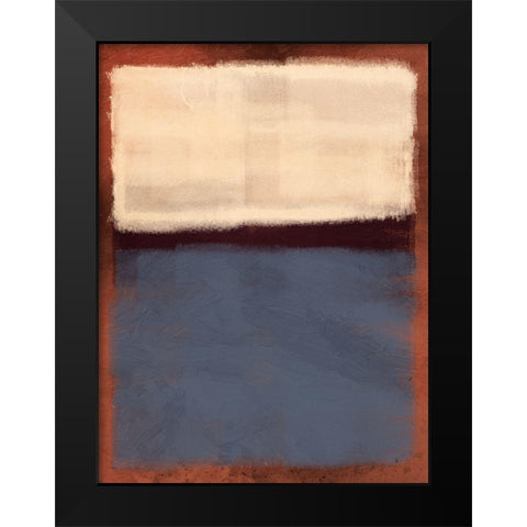 Abstract Burst Black Modern Wood Framed Art Print by Prime, Marcus