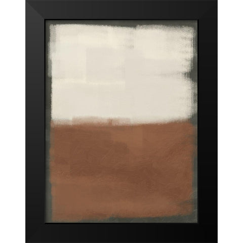 Abstract Burst 2 Black Modern Wood Framed Art Print by Prime, Marcus