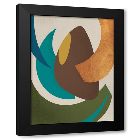 Industrial Modern Surfaces 1 Black Modern Wood Framed Art Print with Double Matting by Prime, Marcus