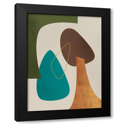 Industrial Modern Surfaces 2 Black Modern Wood Framed Art Print by Prime, Marcus