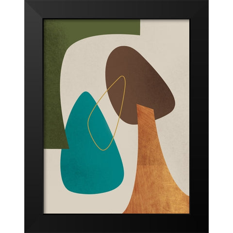 Industrial Modern Surfaces 2 Black Modern Wood Framed Art Print by Prime, Marcus