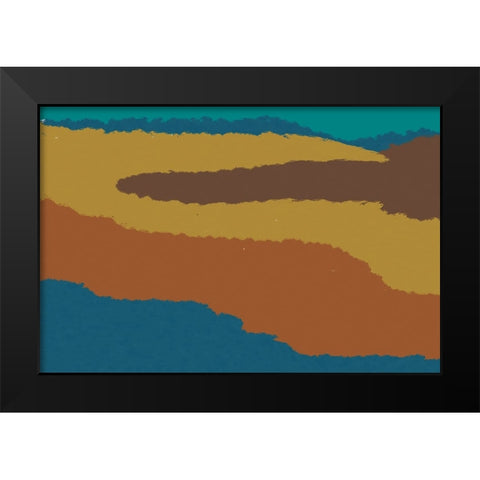 Modern Vision Black Modern Wood Framed Art Print by Prime, Marcus