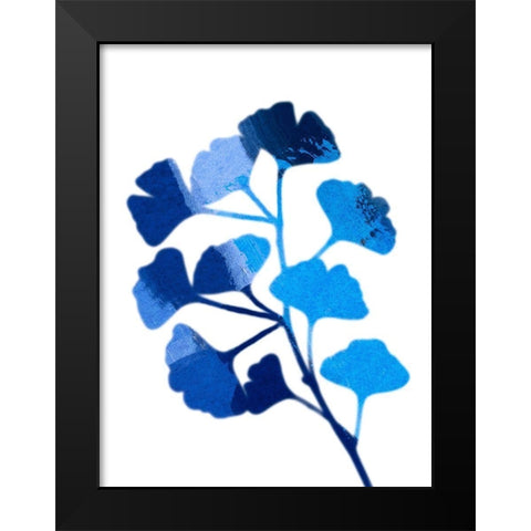 Ginko Paint 2 Black Modern Wood Framed Art Print by Prime, Marcus