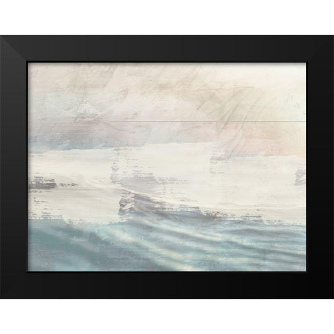 Flaring Ocean Black Modern Wood Framed Art Print by Prime, Marcus