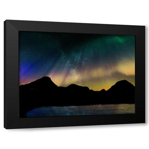 Borealis Dreams 1 Black Modern Wood Framed Art Print by Prime, Marcus